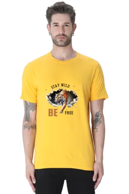 Be Free - Round Neck Classic Men's T-Shirts