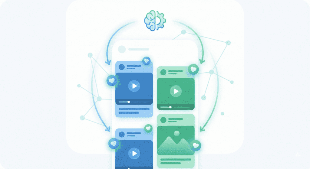 your social media feed is powered by AI