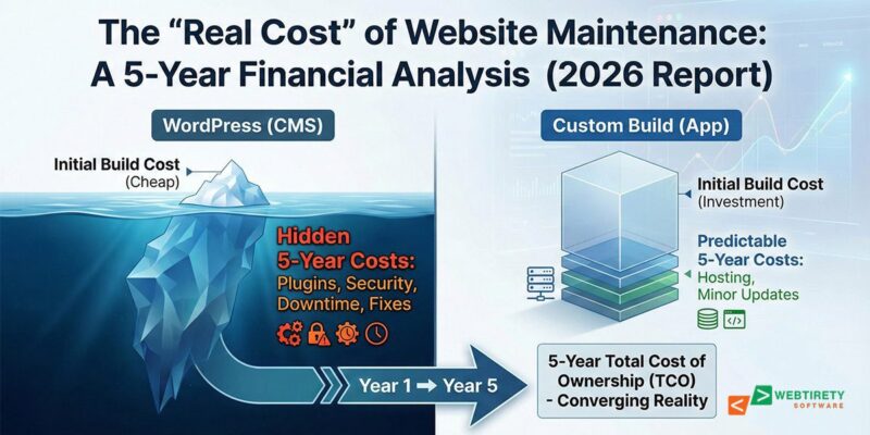 The “Real Cost” of Website Maintenance: A 5-Year Financial Analysis