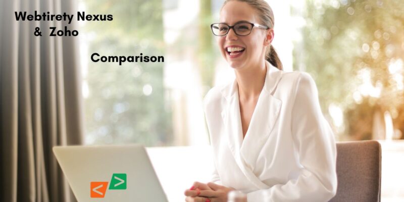 Webtirety Nexus vs Zoho: One Platform vs Many Apps