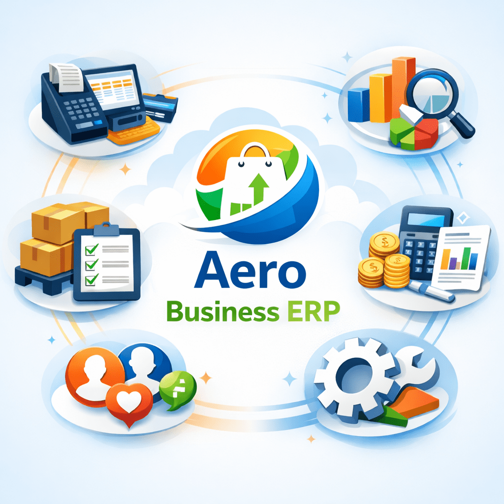 Aeropos ERP by Webtirety - Complete Business Management Software